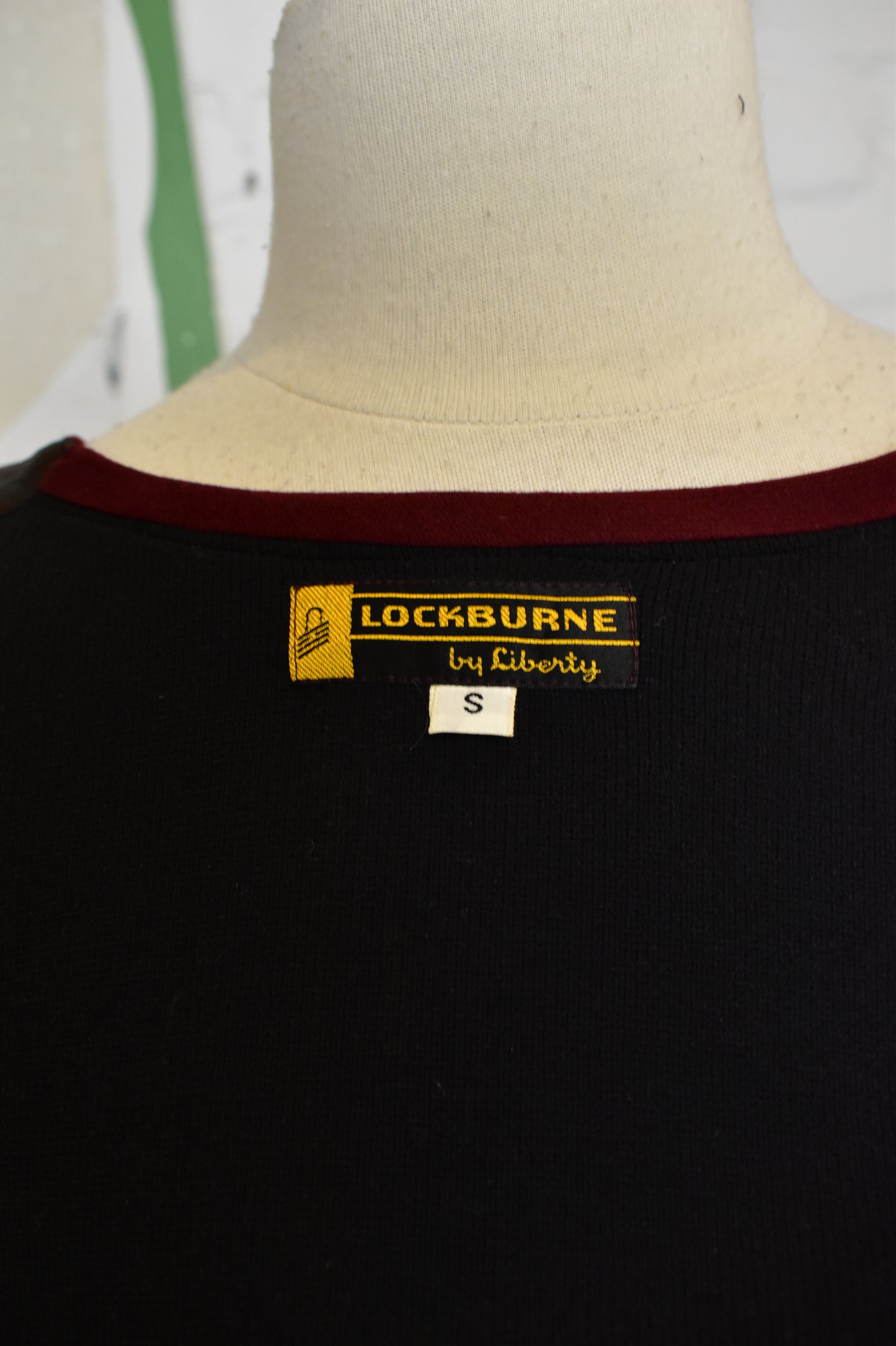 Vintage 1960s "Lockburne by Liberty" Burgundy Wool Suit Vest