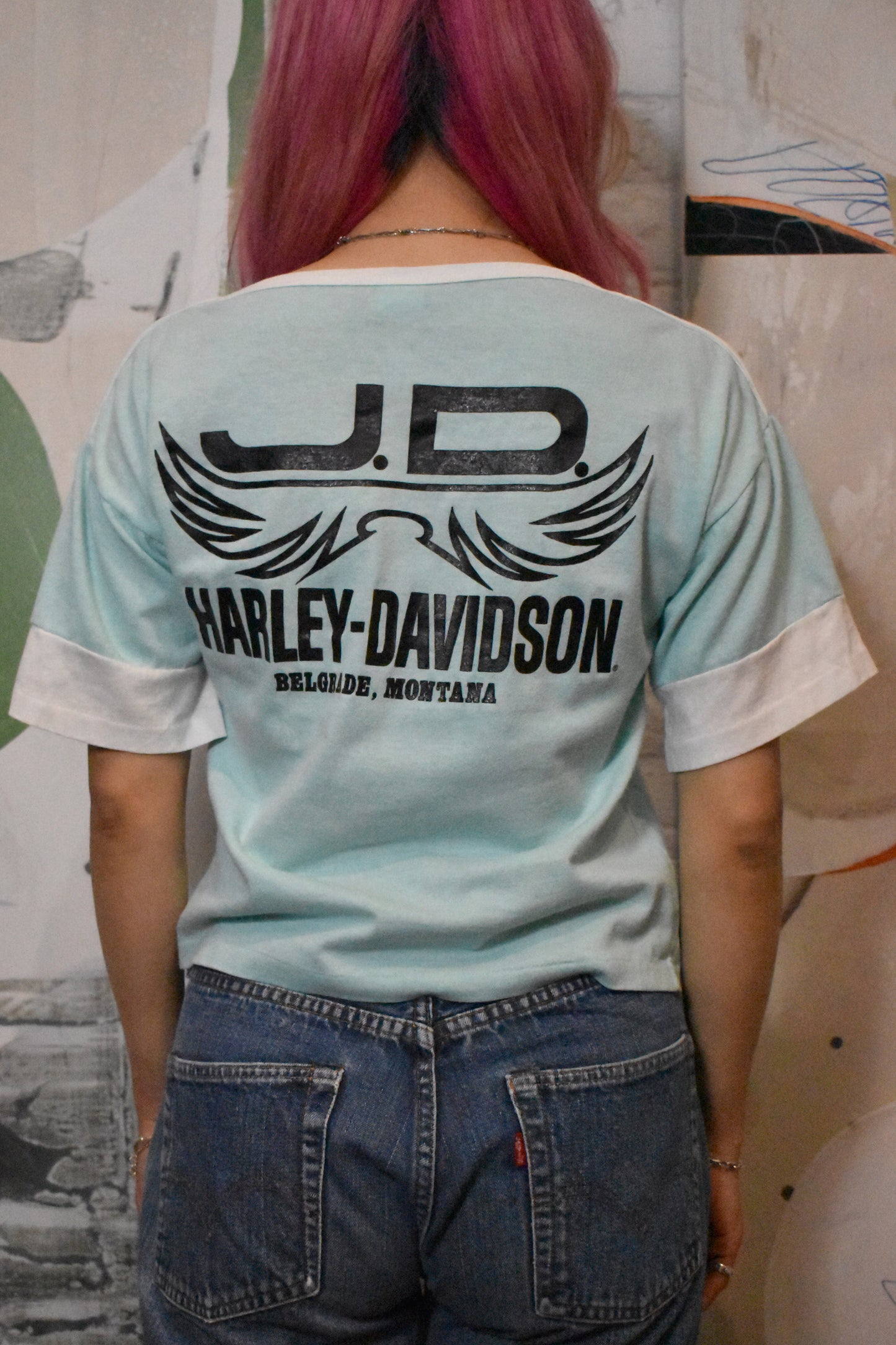 Vintage 1987 "Harley Davidson" T-shirt