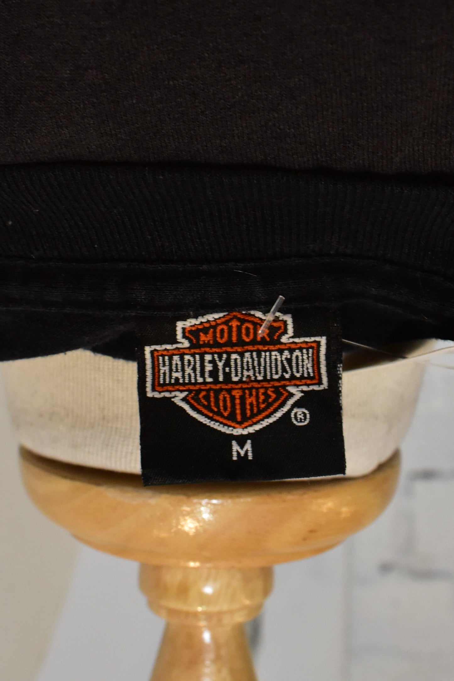 Vintage 1990's 3D Emblem Harley Davidson Wolf T-shirt