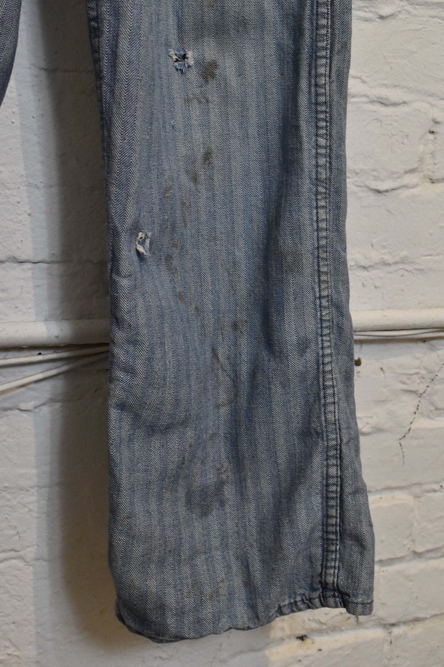 Vintage 1960s Big Ben Wrangler Herringbone Coveralls