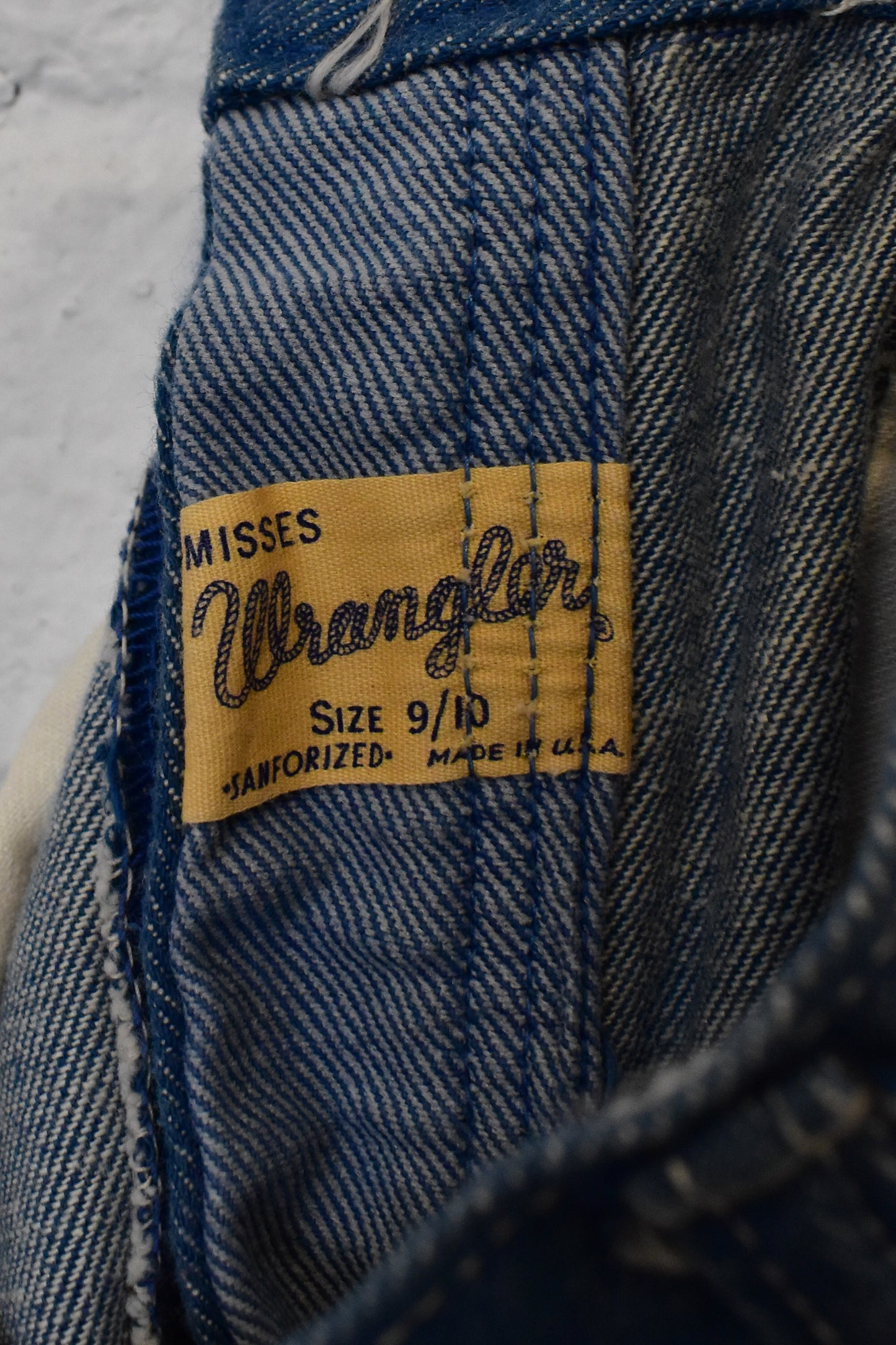 Vintage 60s/70s Misses Wrangler Denim Shorts