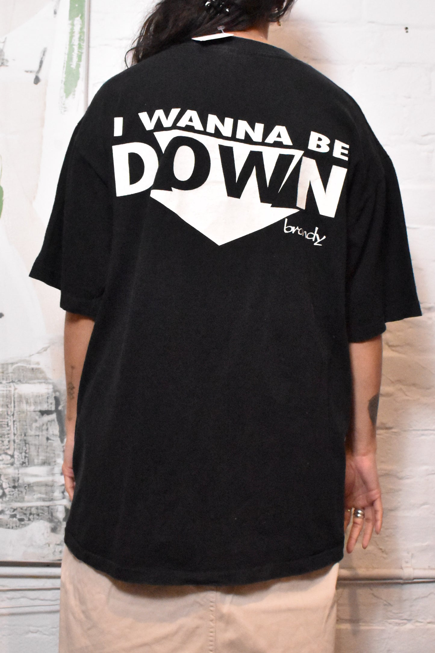 Vintage Rare "Brandy Hip Hop I Wanna Be Down" T-Shirt