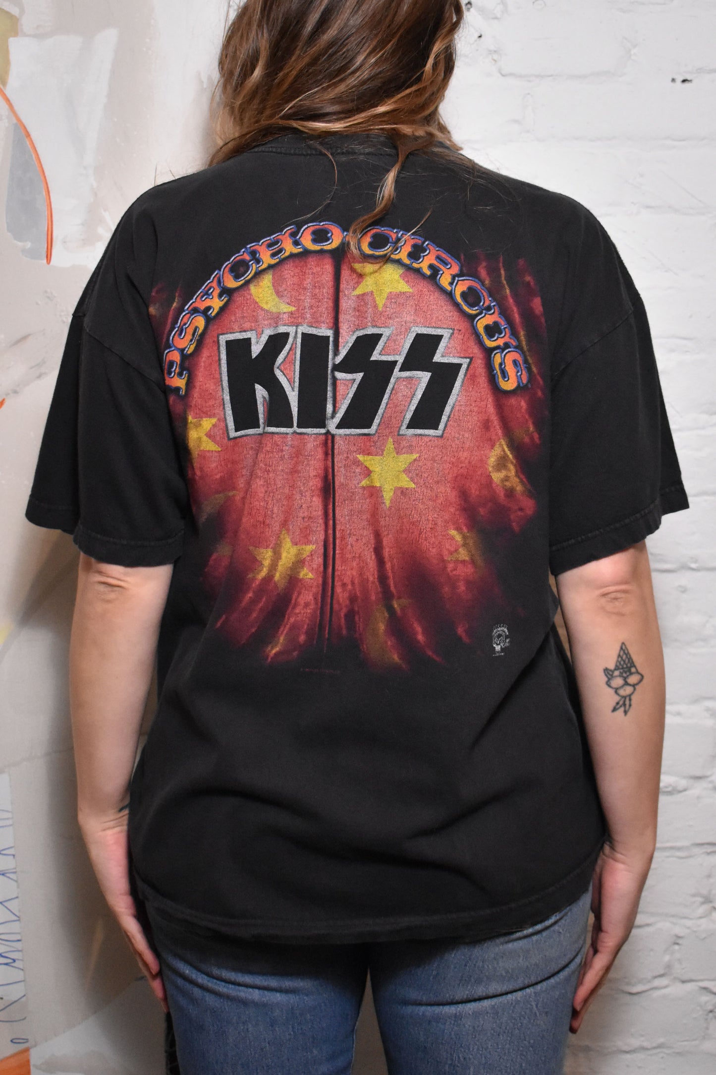 Vintage RARE 1998 "Kiss" Psycho Circus Tour T-shirt
