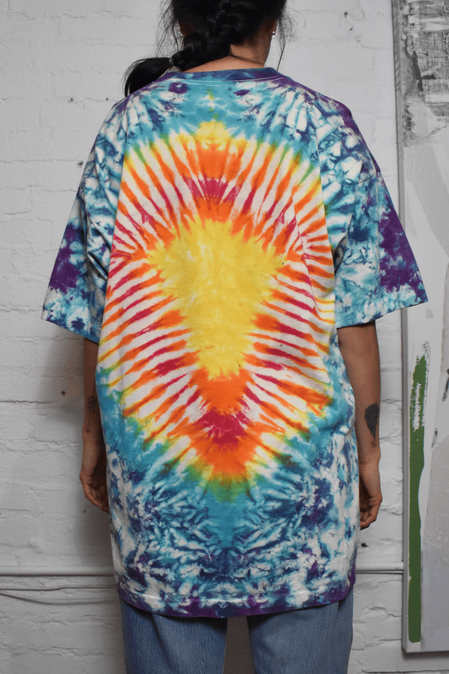 Vintage 1988 Jestert Tye Dye Grateful Dead T-shirt