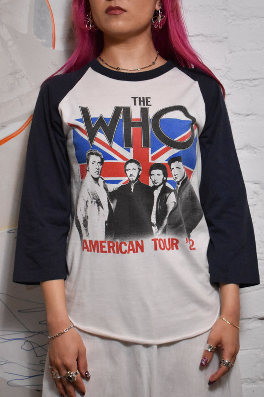 Vintage 1982 "The Who" American Tour T-shirt