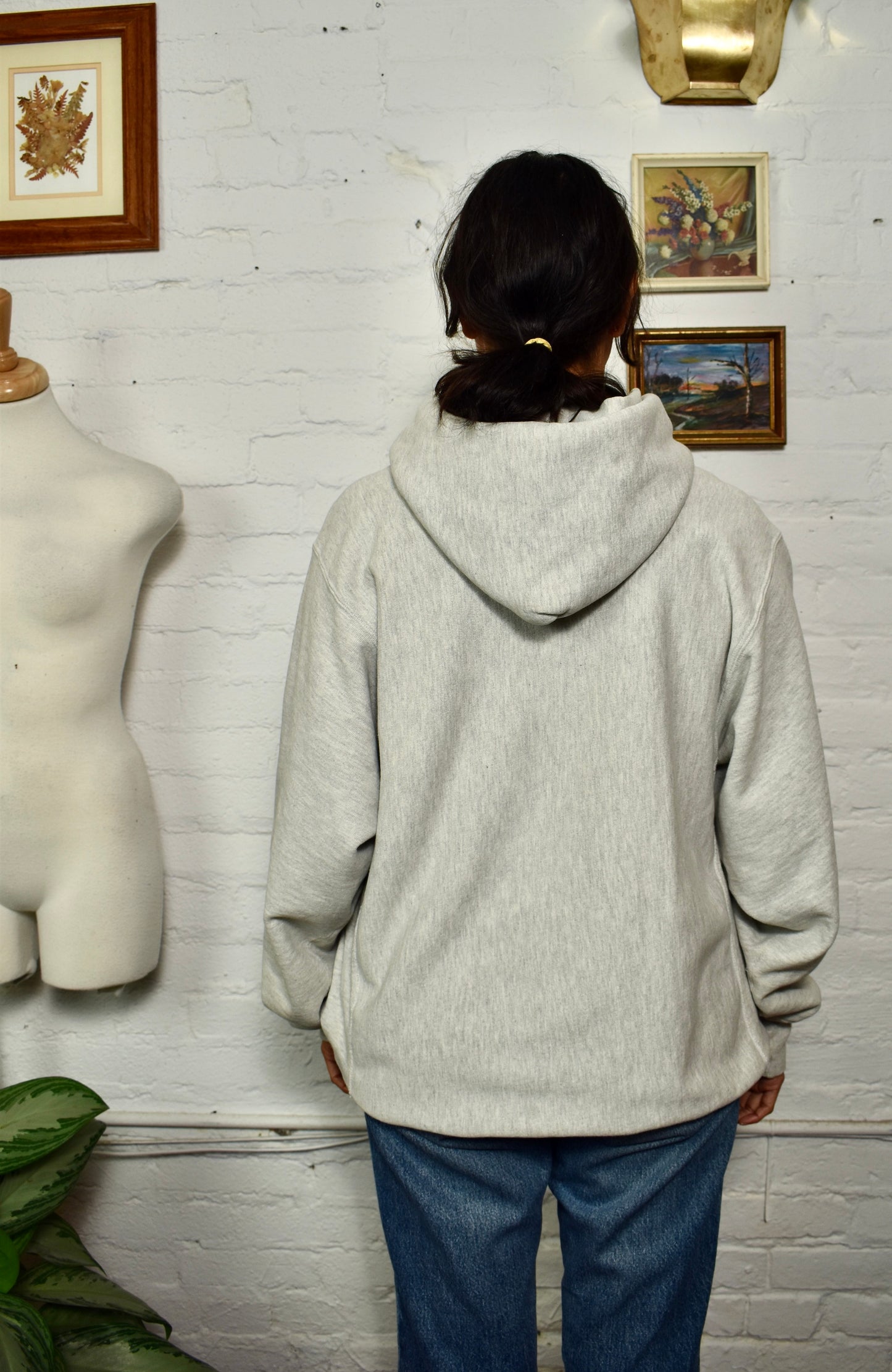 Vintage 80s "Champion" Mavericks Basketball Hoodie