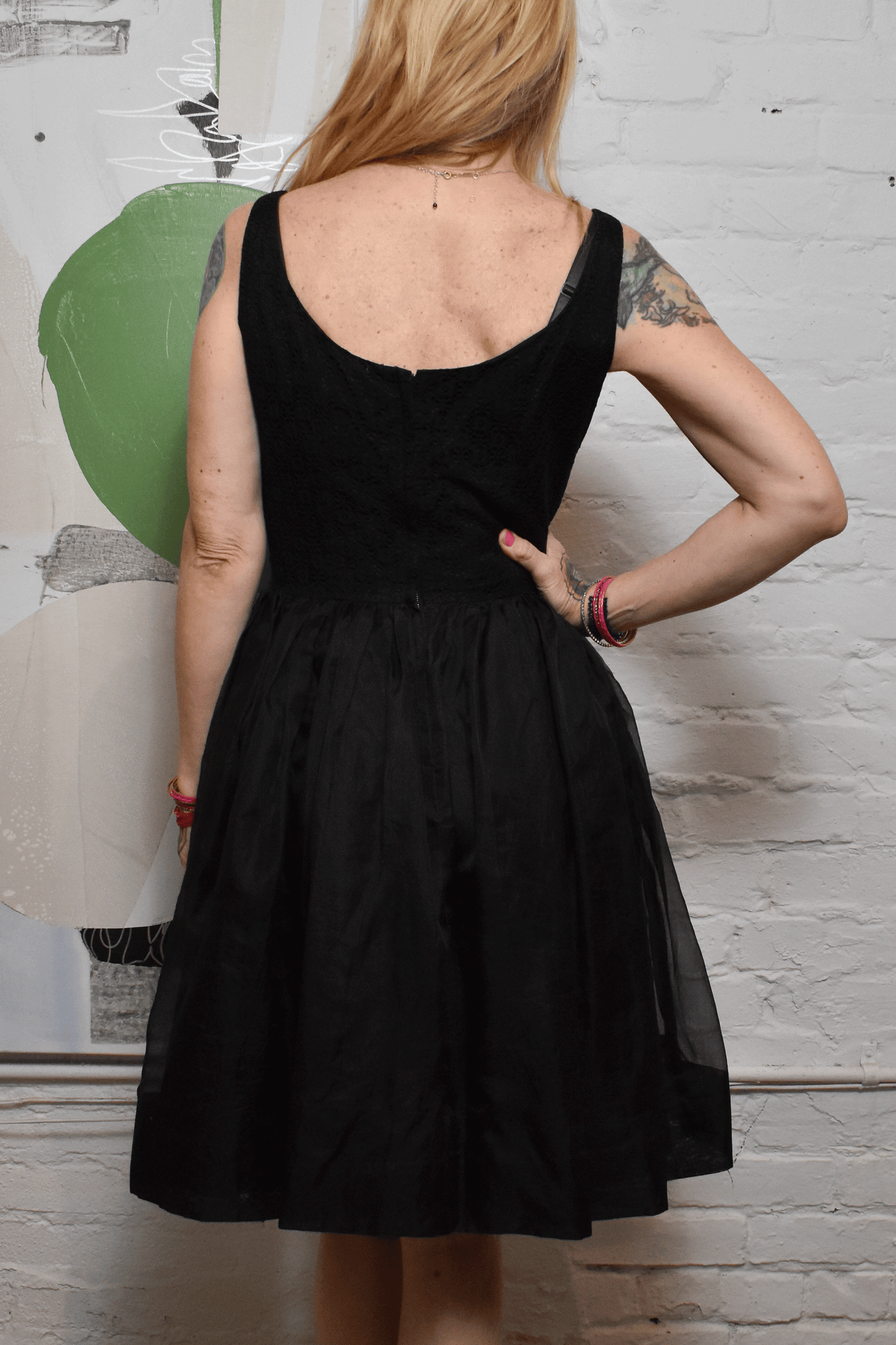Vintage 1960s "Jonathan Logan" Black Dress