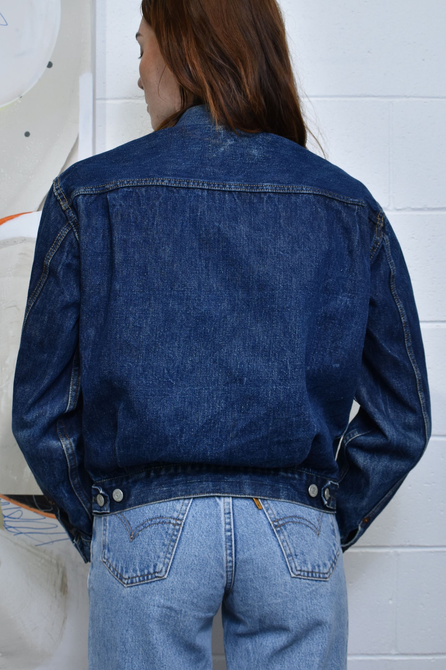 Vintage 1950's "Levis" 507 Type II Denim Jacket