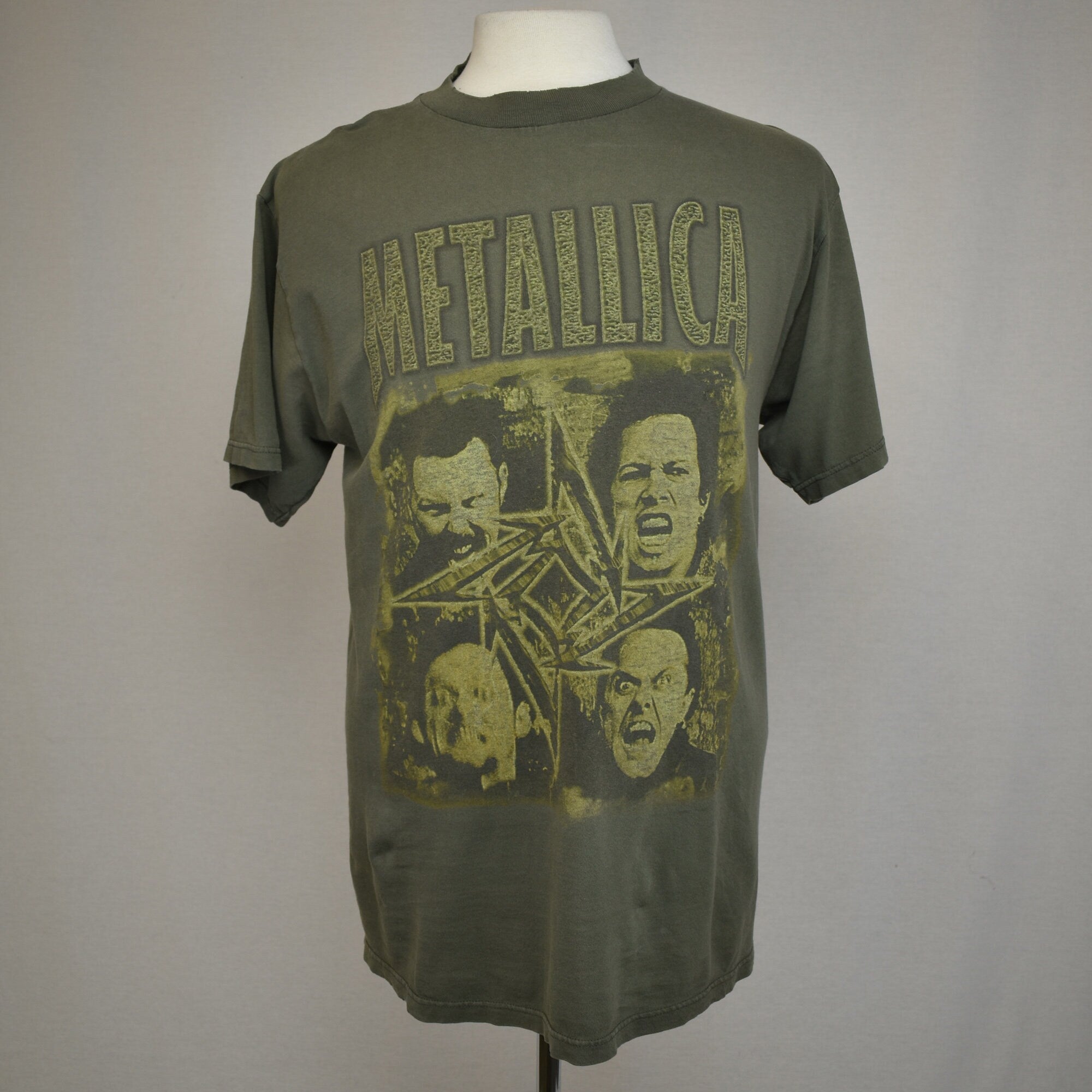 Vintage 90s Metallica Tour T-shirt - Poor Touring Me Tee - North