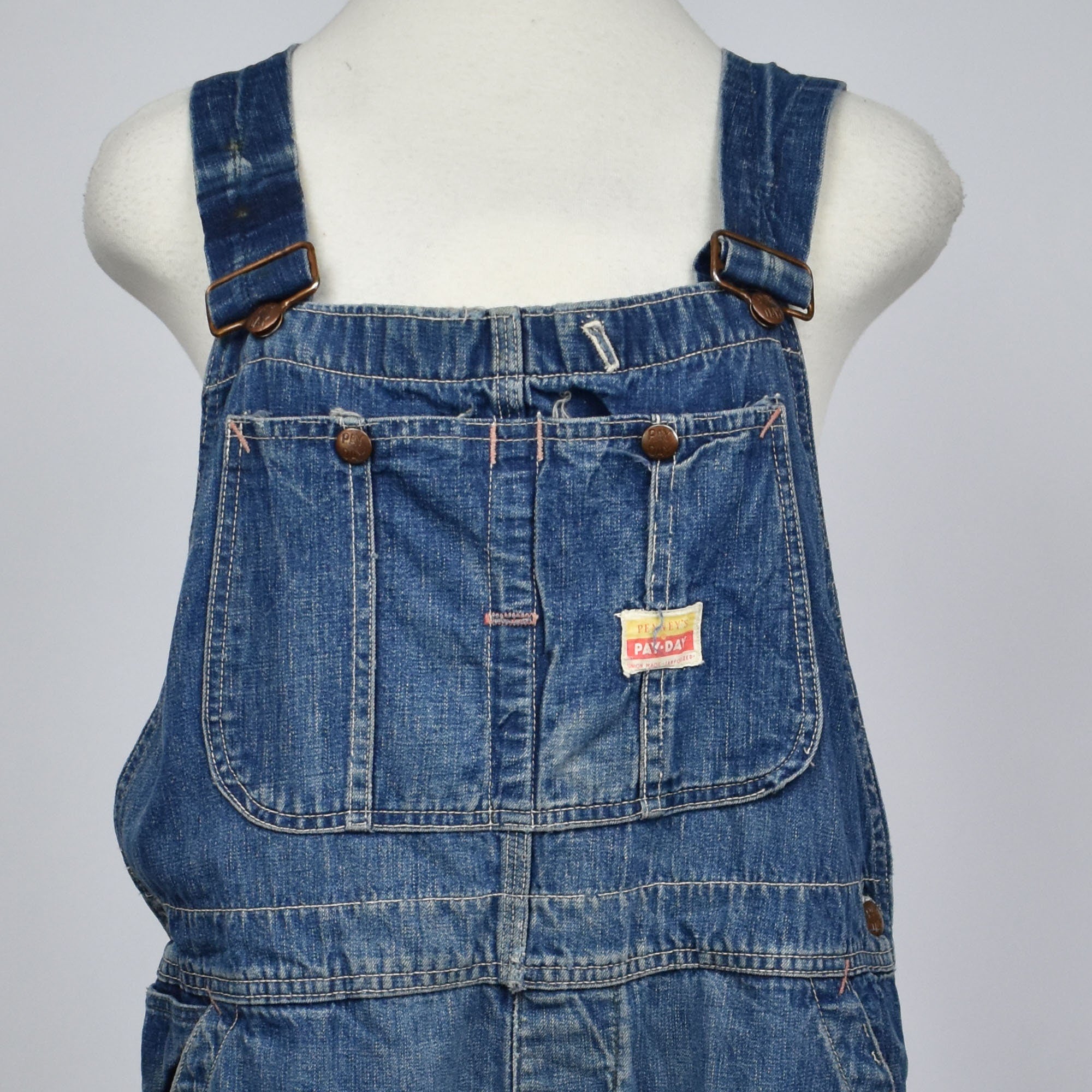 3sa 40´s JC PENNEY PAY DAY OVERALLS ペイデイ-