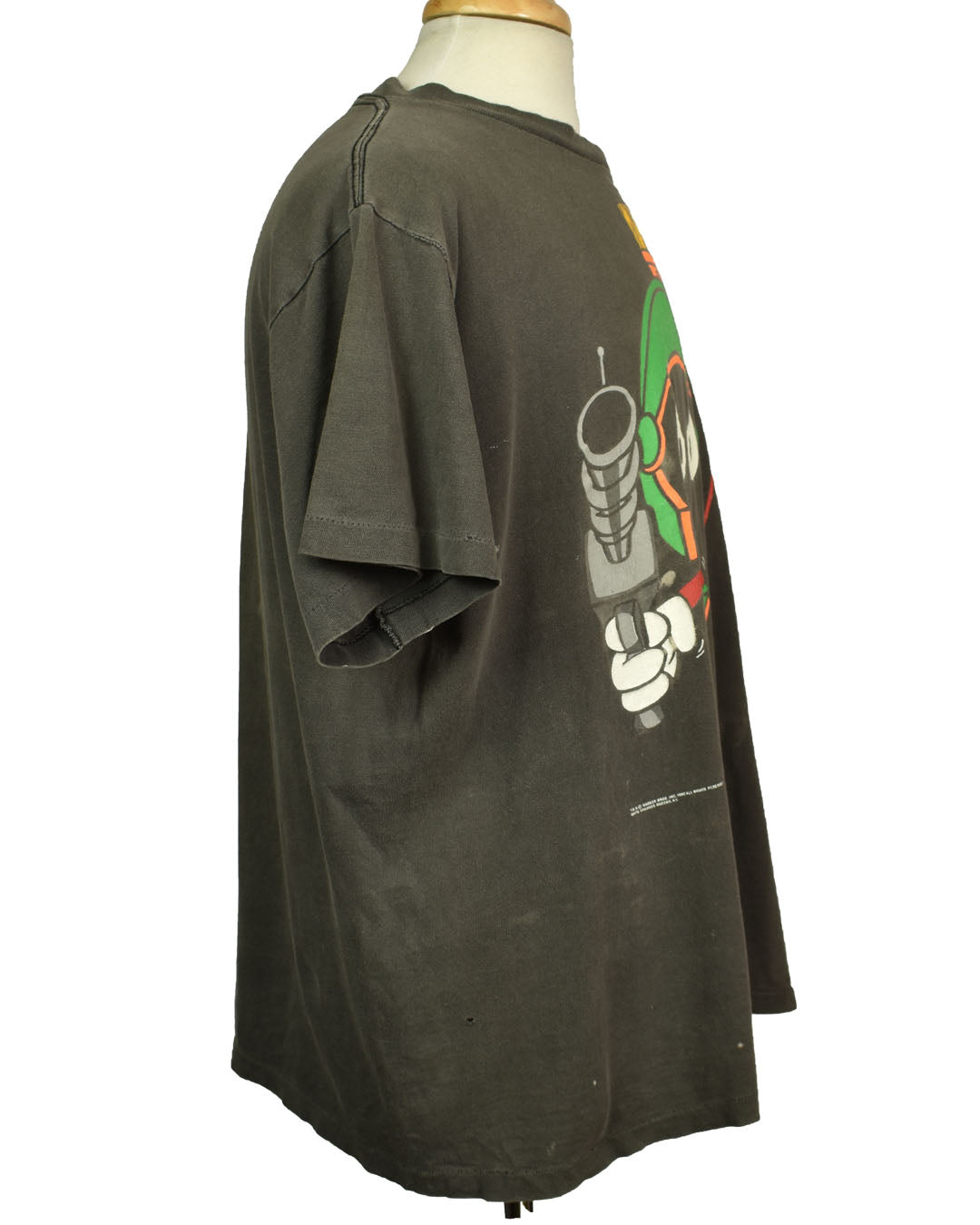 Vintage 90s Marvin the Martian Single Stitch T-shirt Made in USA Size XL