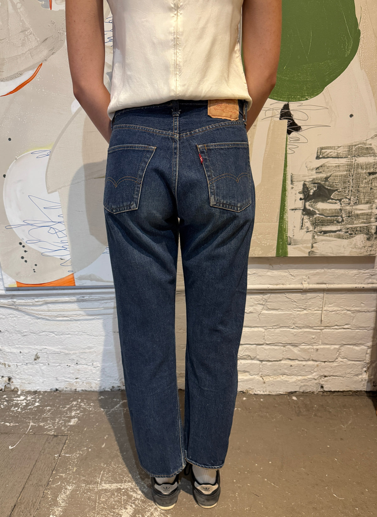 Vintage 1960s Levis Big E Selvedge 501 Jeans