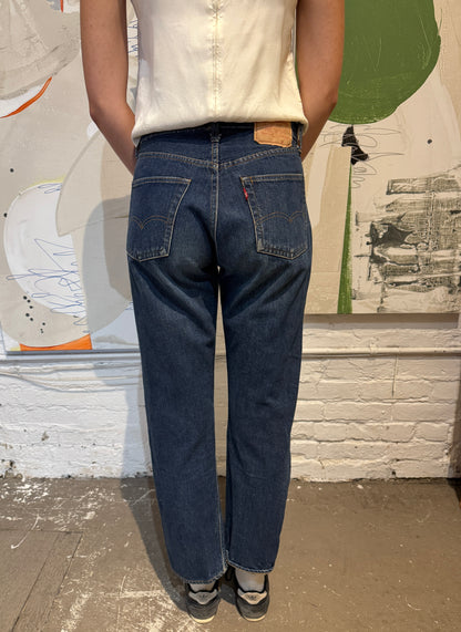 Vintage 1960s Levis Big E Selvedge 501 Jeans