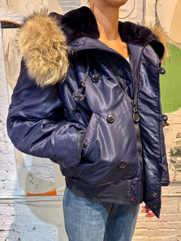 Vintage 1950's USAF N-2A Fur Lined Flight Jacket