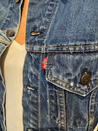 Vintage 1970s Levis Big E Made in USA Trucker Jacket
