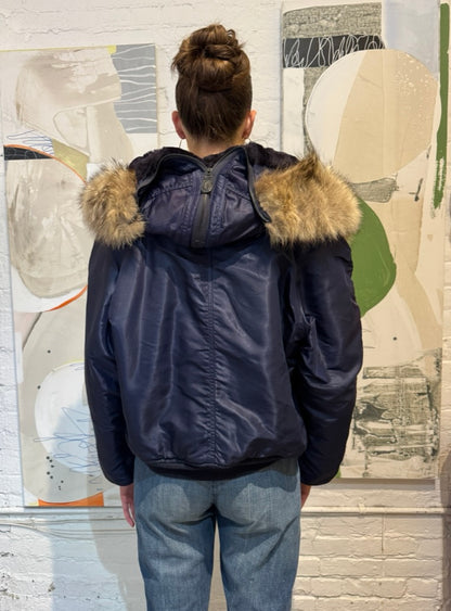 Vintage 1950's USAF N-2A Fur Lined Flight Jacket