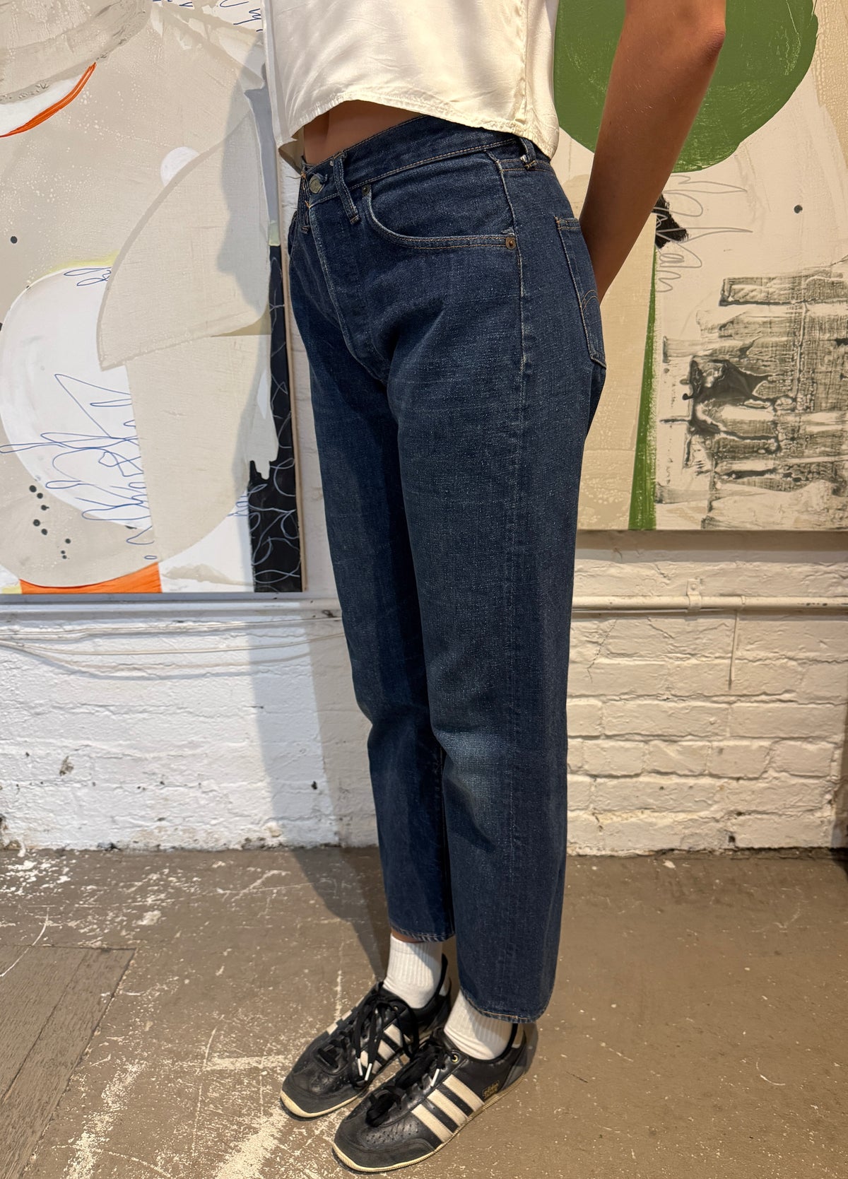 Vintage 1960s Levis Big E Selvedge 501 Jeans