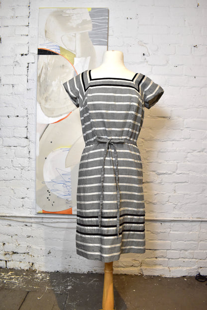 Vintage 1960's "Peggy Hunt" Houndstooth Dress