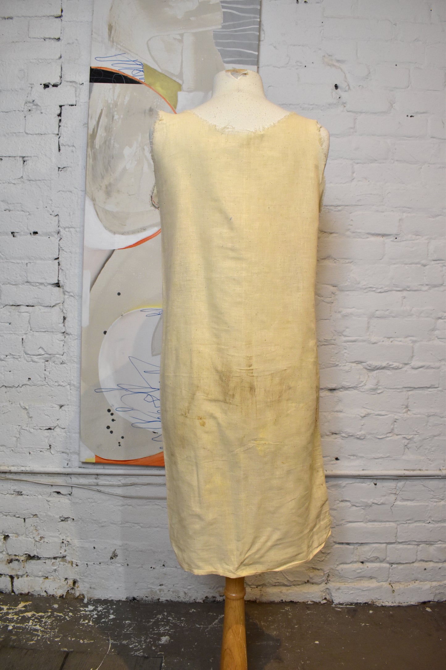 Vintage 1960s Novelty Potato Sack Dress