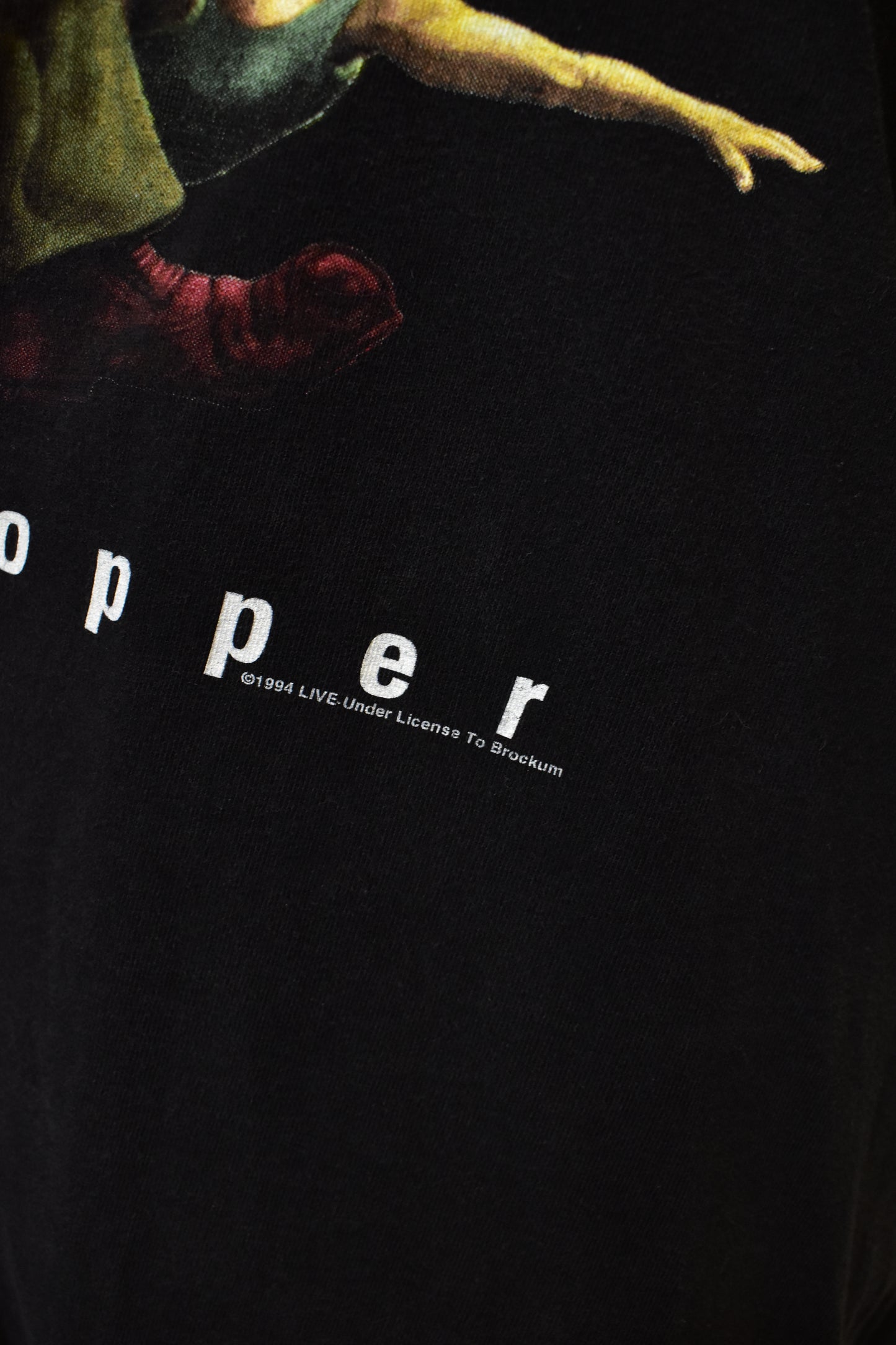 Vintage 1994 Throwing Copper Brockum T Shirt