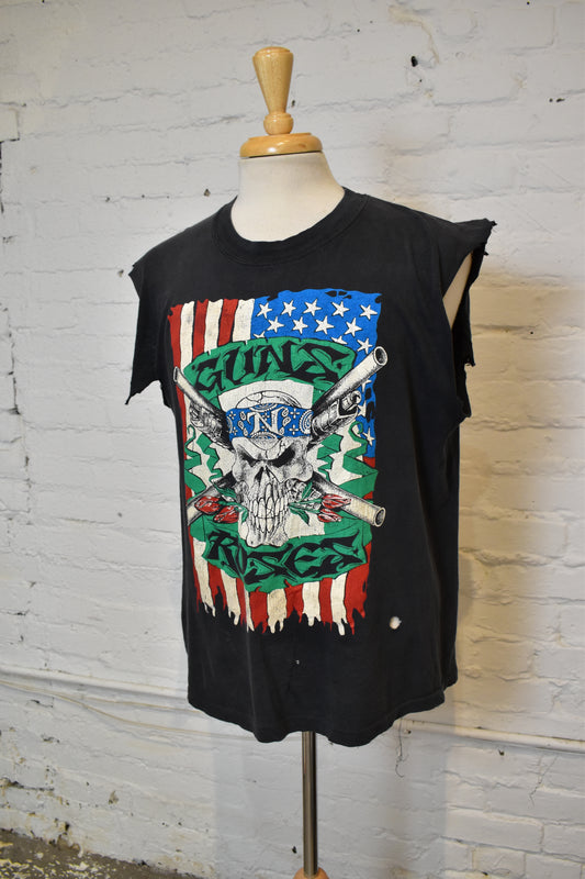 Vintage 1990s Guns N Roses Metallica Tour T-shirt