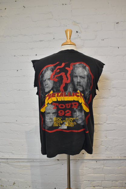 Vintage 1990s Guns N Roses Metallica Tour T-shirt