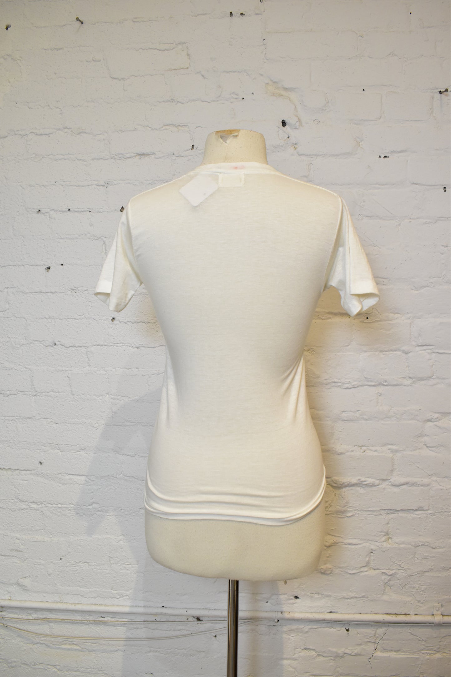 Vintage 1960s Kentfield Ringer Handpainted Art T-shirt