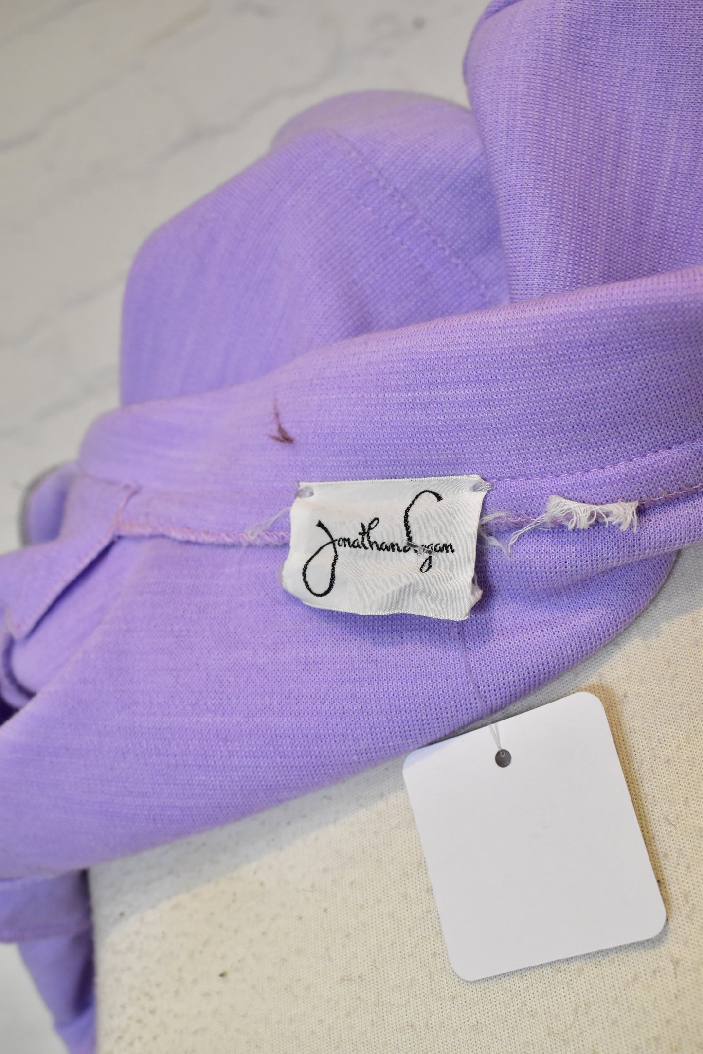 Vintage 1970s "Jonathan Logan" Cropped Purple Jacket