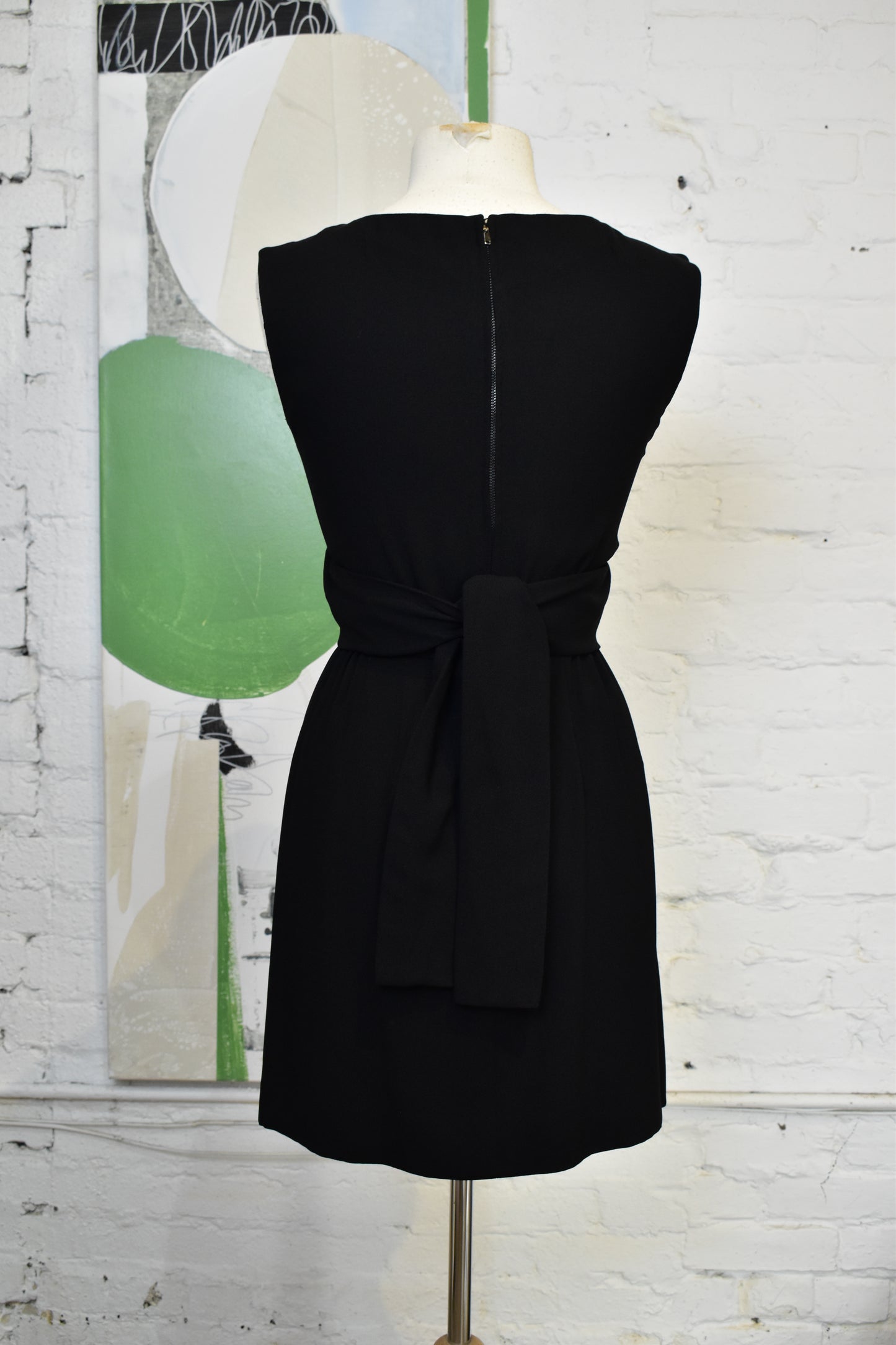 Vintage 1960s B Altman & Co Little Black Dress