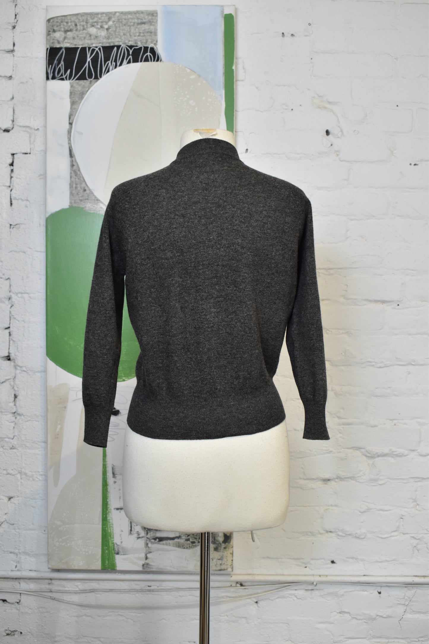 Vintage 1960s "Fredrick & Nelson" Lambswool Cardigan Sweater