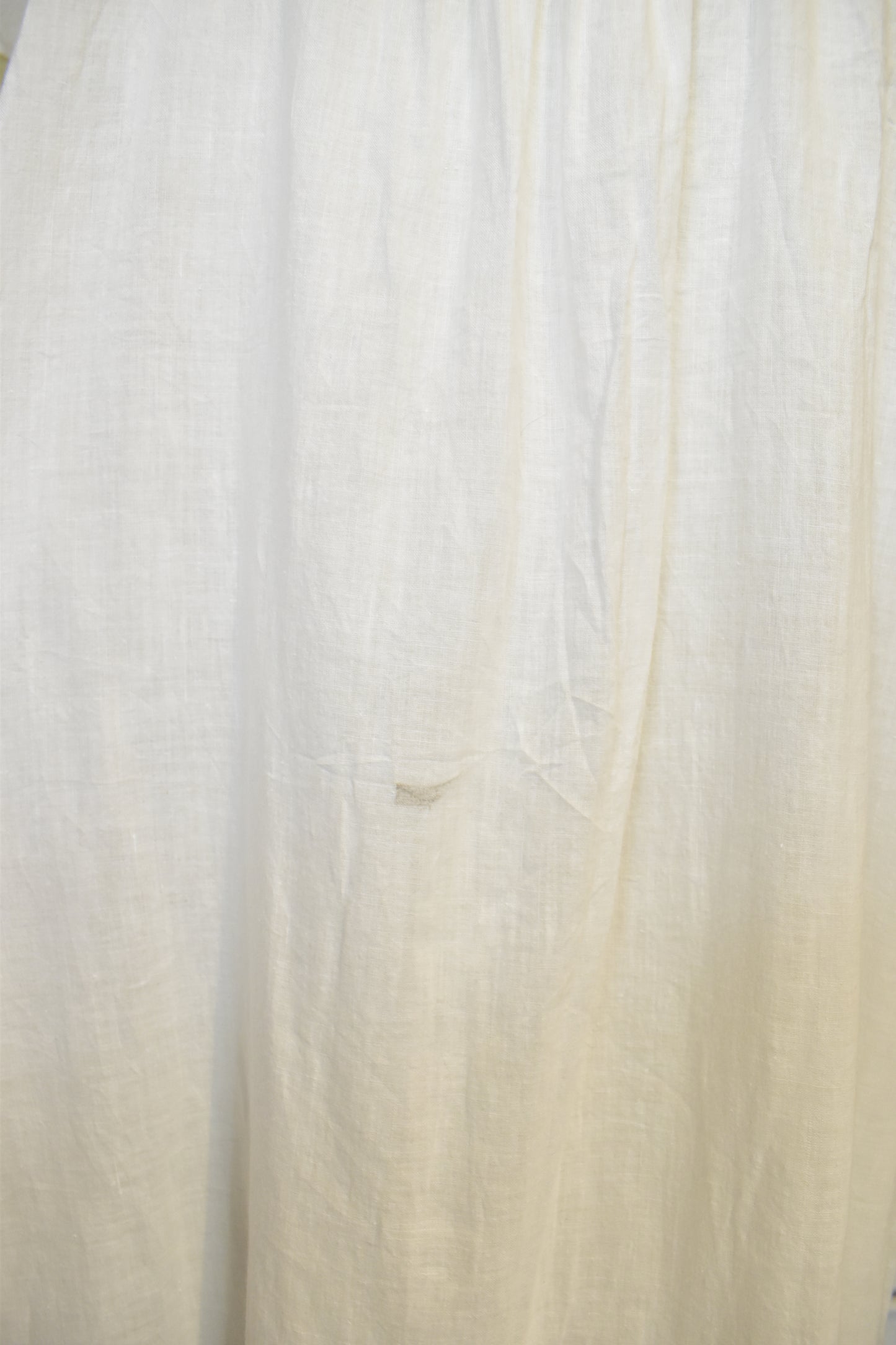 Antique White Cotton Night Dress