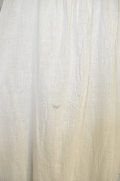 Antique White Cotton Night Dress