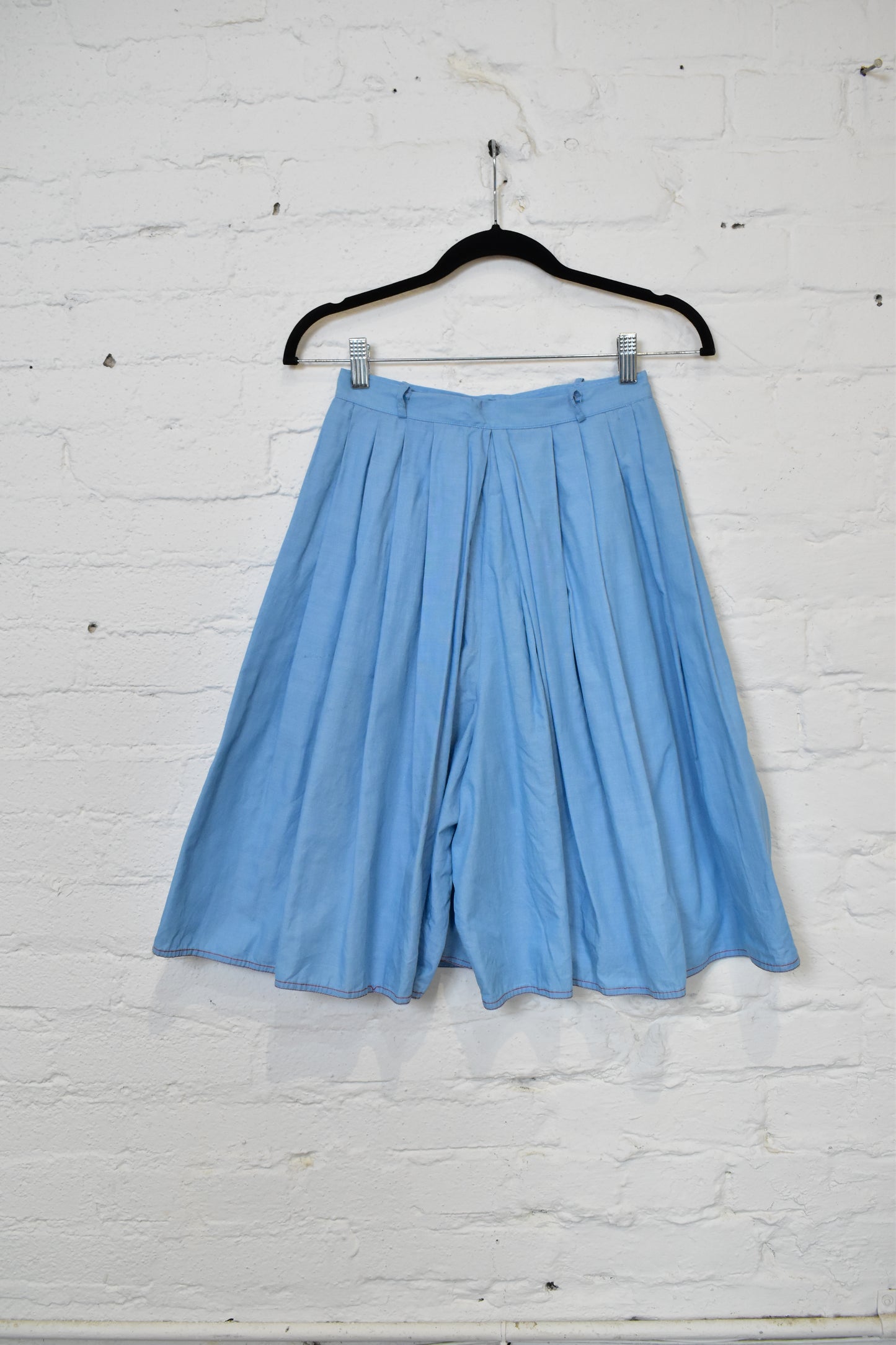 Vintage 1960s "Bobbie Brooks" Pleated Gaucho Culotte Pants