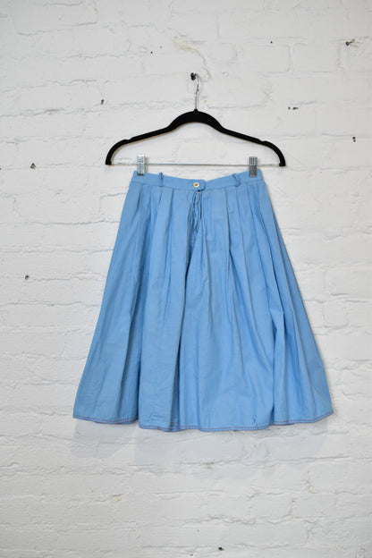 Vintage 1960s "Bobbie Brooks" Pleated Gaucho Culotte Pants