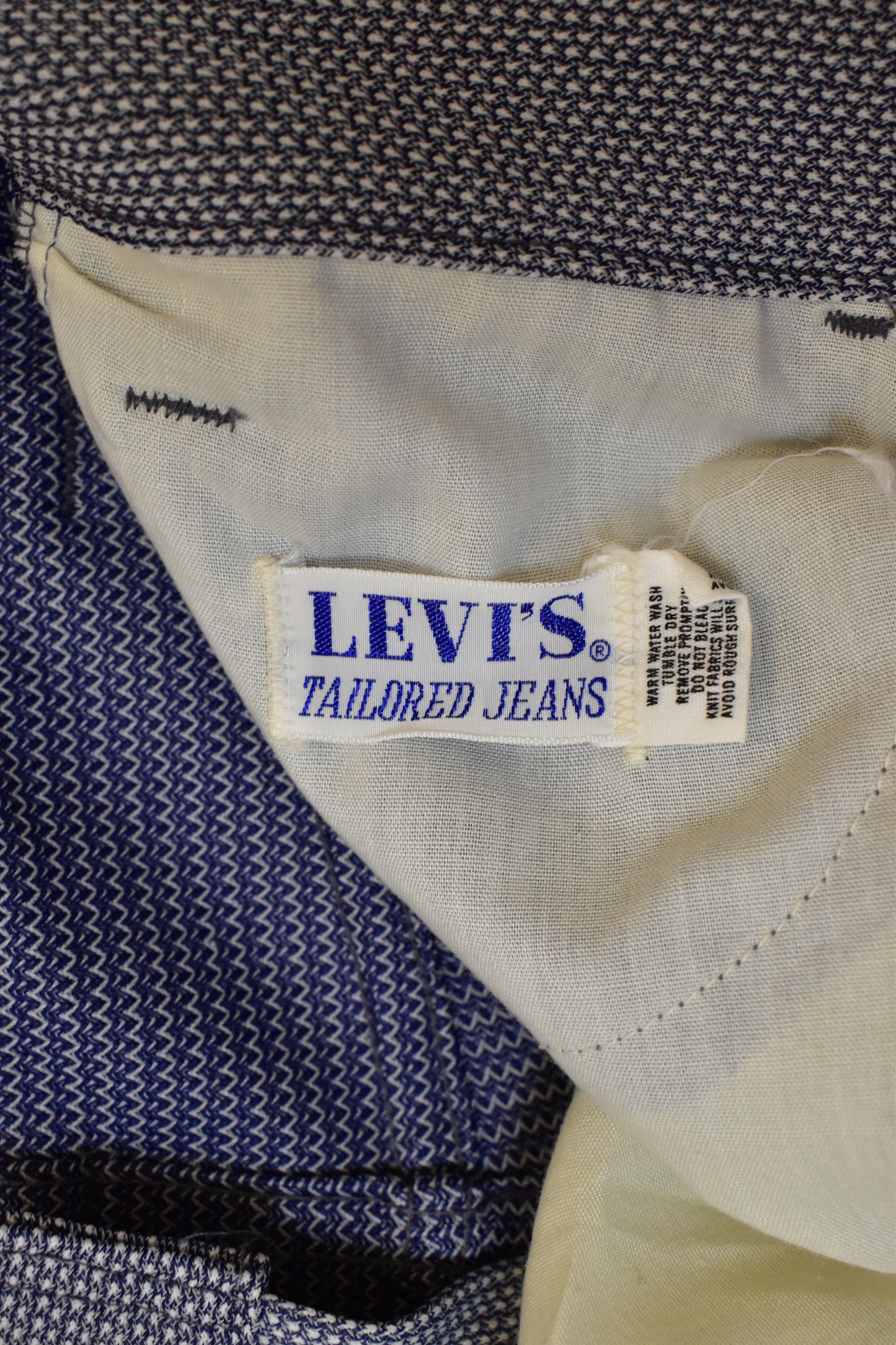 Vintage 70s Levis Big E Tailored Jean Trouser Pants