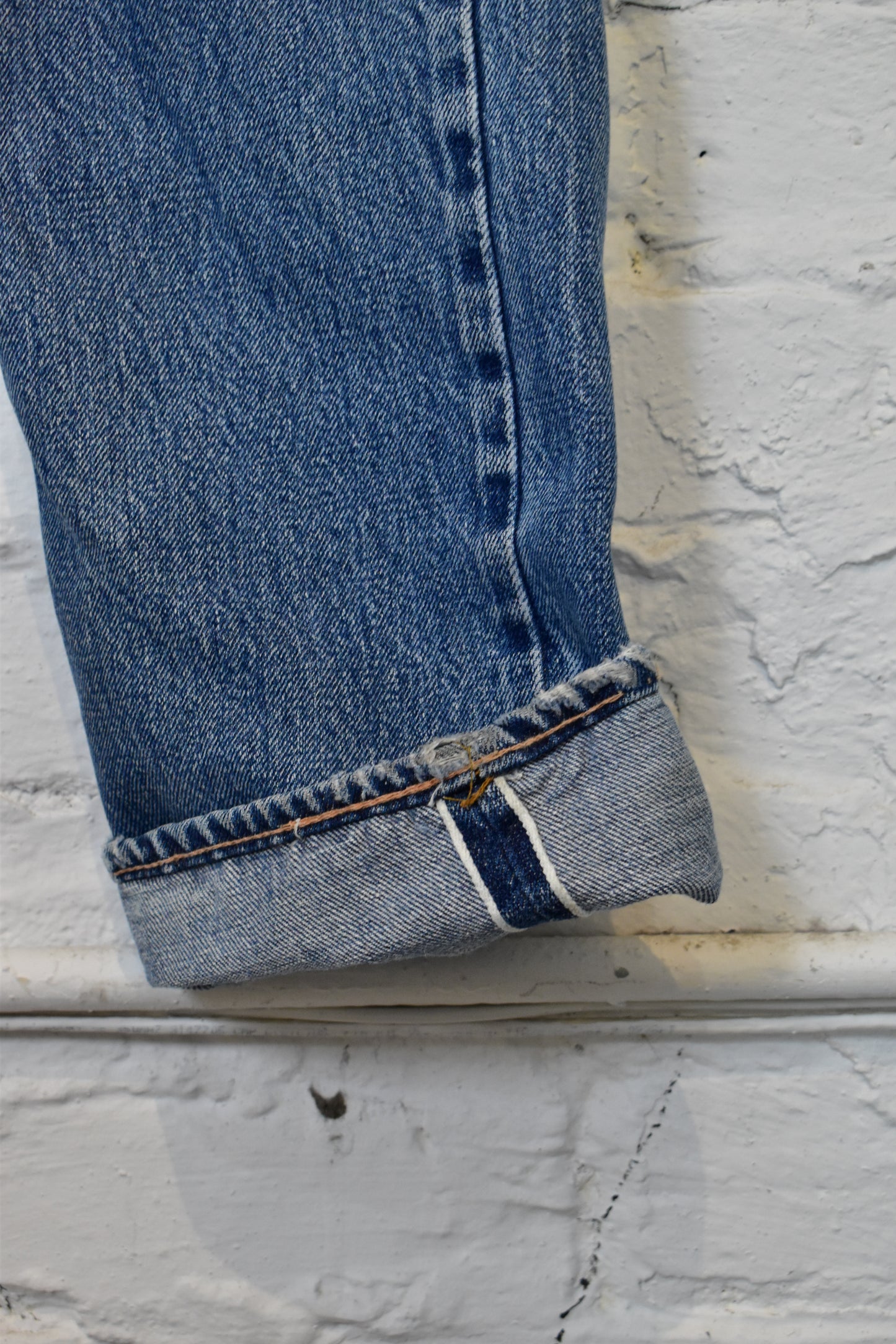 Vintage 1970s Levis 501 Redline Selvedge Blue Denim Jeans