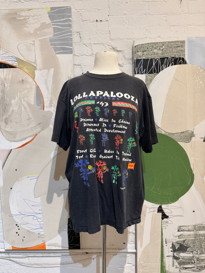 Vintage 1993 Lollapalooza Festival T-Shirt