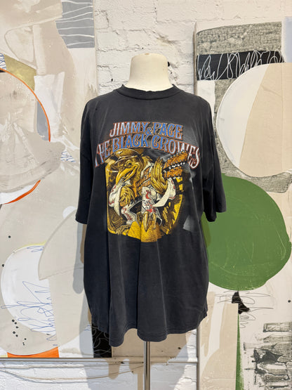 Vintage 2000 Jimmy Page & The Black Crowes Tour T-Shirt