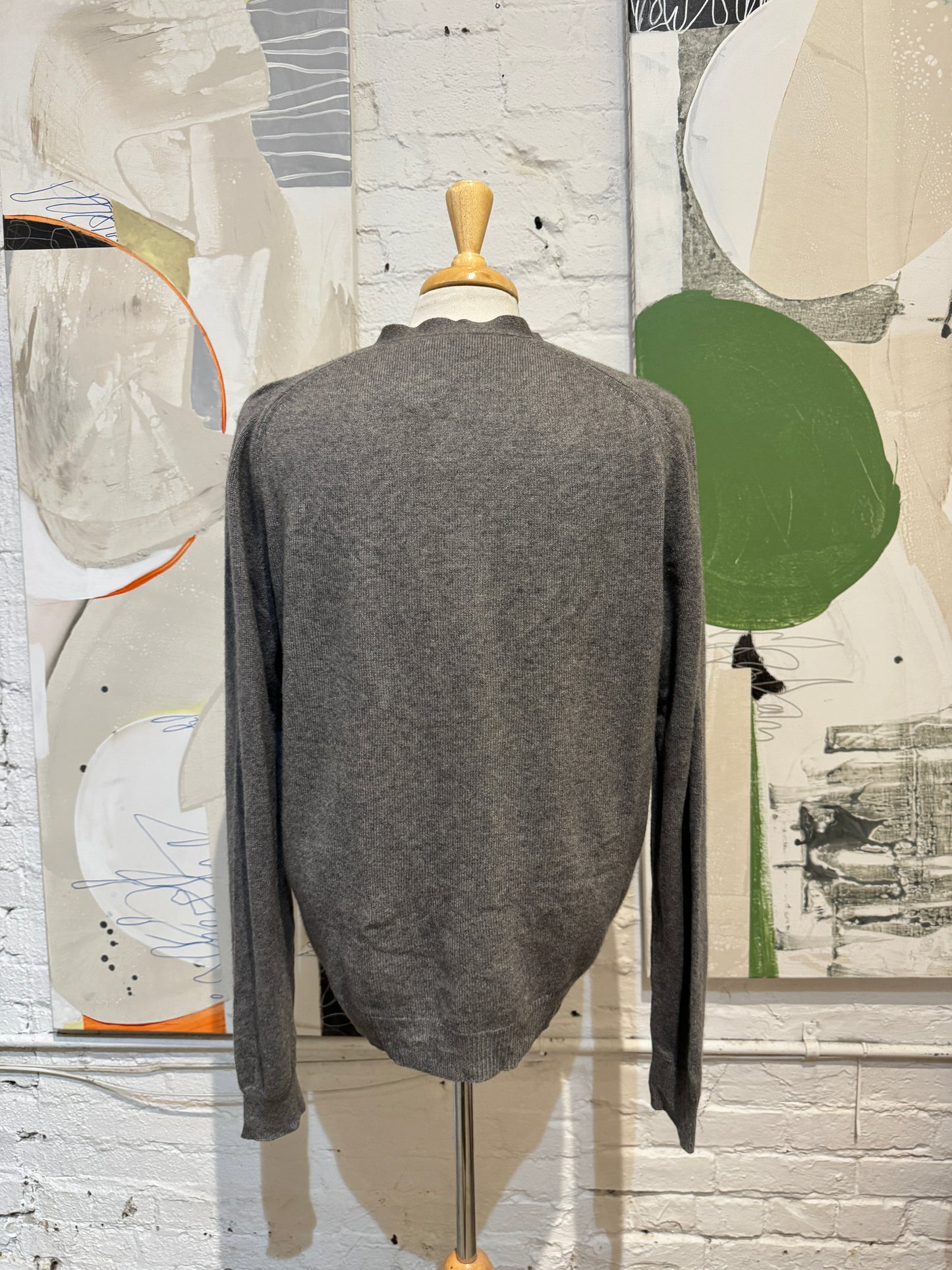 Vintage 1960's "Ambercrombie & Fitch" Cashmere Cardigan Sweater
