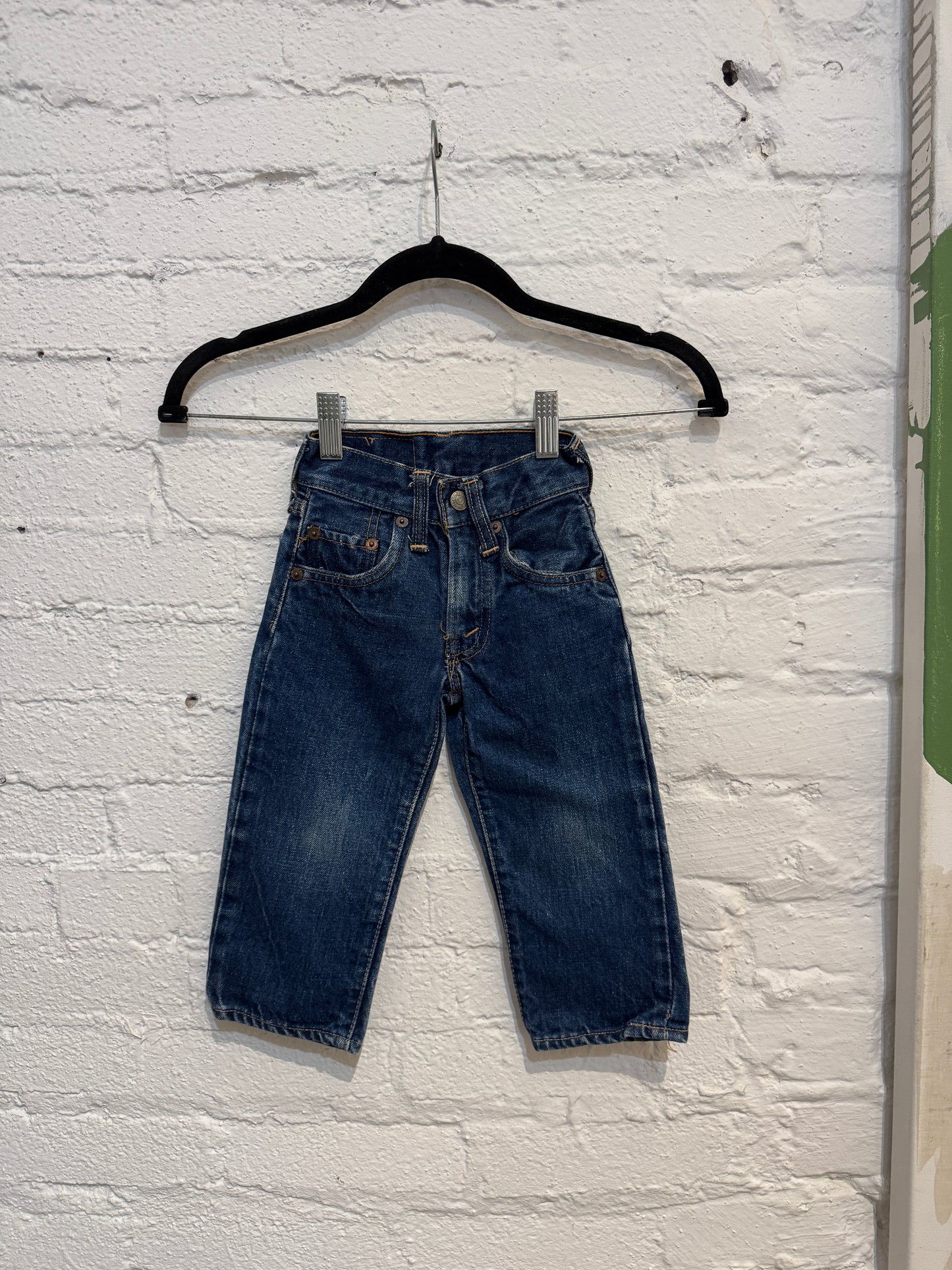 Vintage 1960s Kids Levis Big E 302 0117 Made in USA Jeans