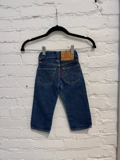 Vintage 1960s Kids Levis Big E 302 0117 Made in USA Jeans