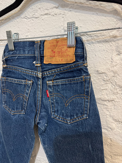 Vintage 1960s Kids Levis Big E 302 0117 Made in USA Jeans