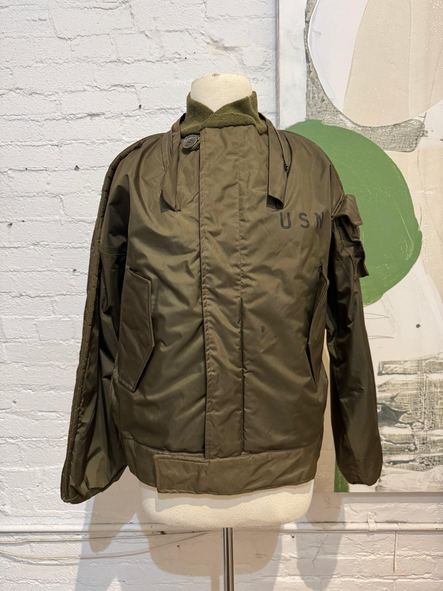 Vintage 1950s USN Cold Weather Deck Jacket