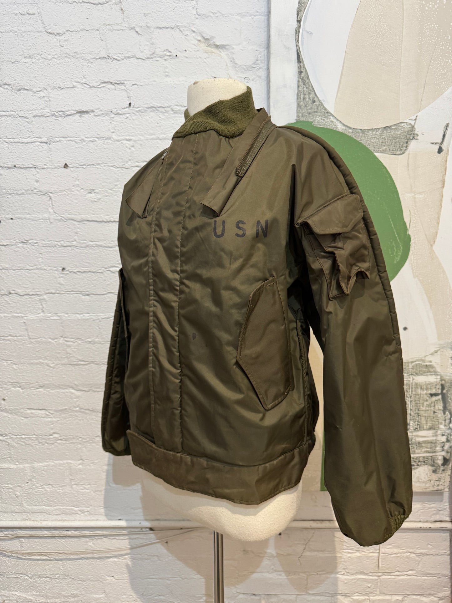 Vintage 1950s USN Cold Weather Deck Jacket