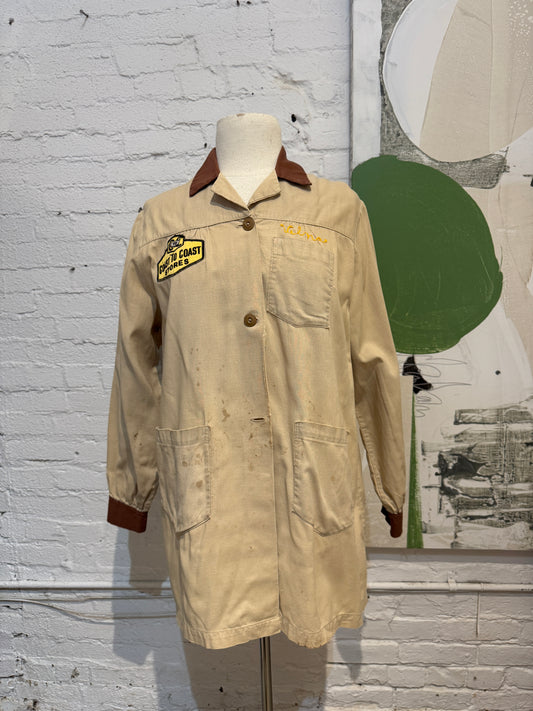 Vintage Womens "Penney's" Shop Chore Coat