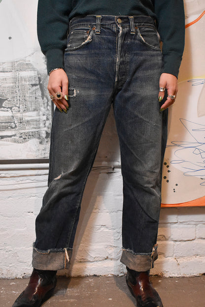 Vintage 1960s "Levi's" Redline Selvedge Jeans