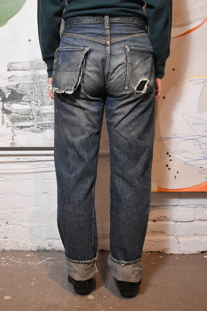 Vintage 1960s "Levi's" Redline Selvedge Jeans