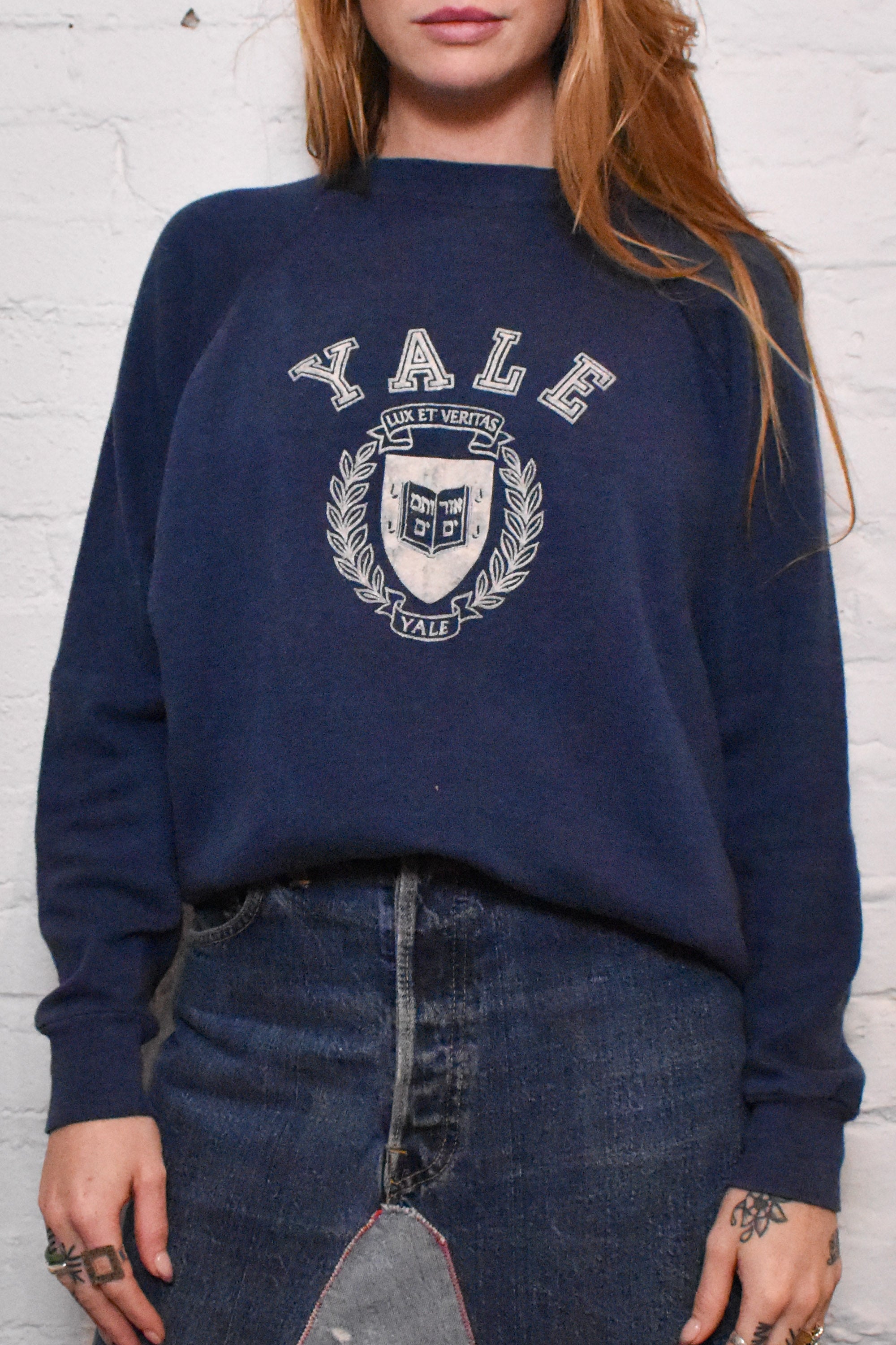 Vintage yale university sweatshirt sale