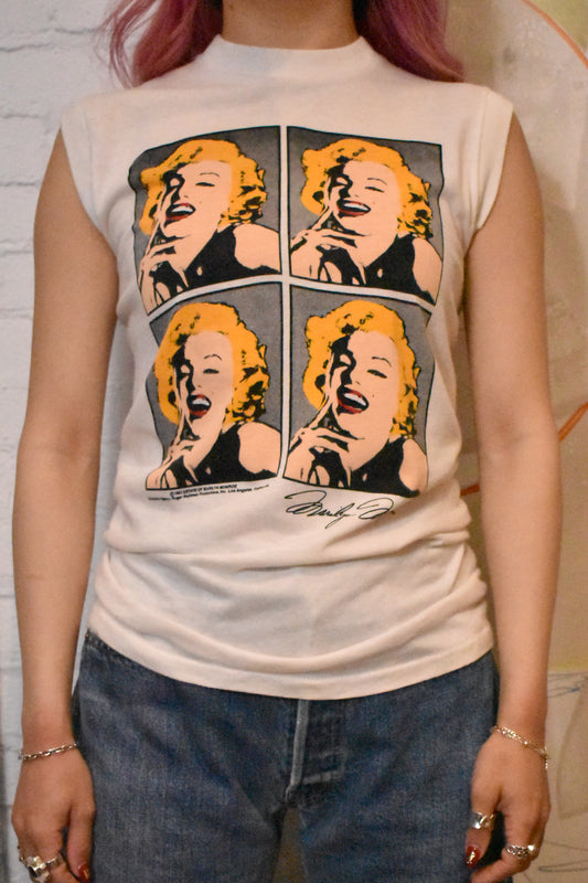 Vintage 1983 "Marilyn Monroe Pop Art" T-shirt