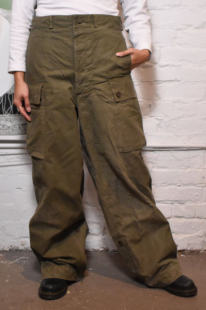 Vintage 1940s Cargo Pants